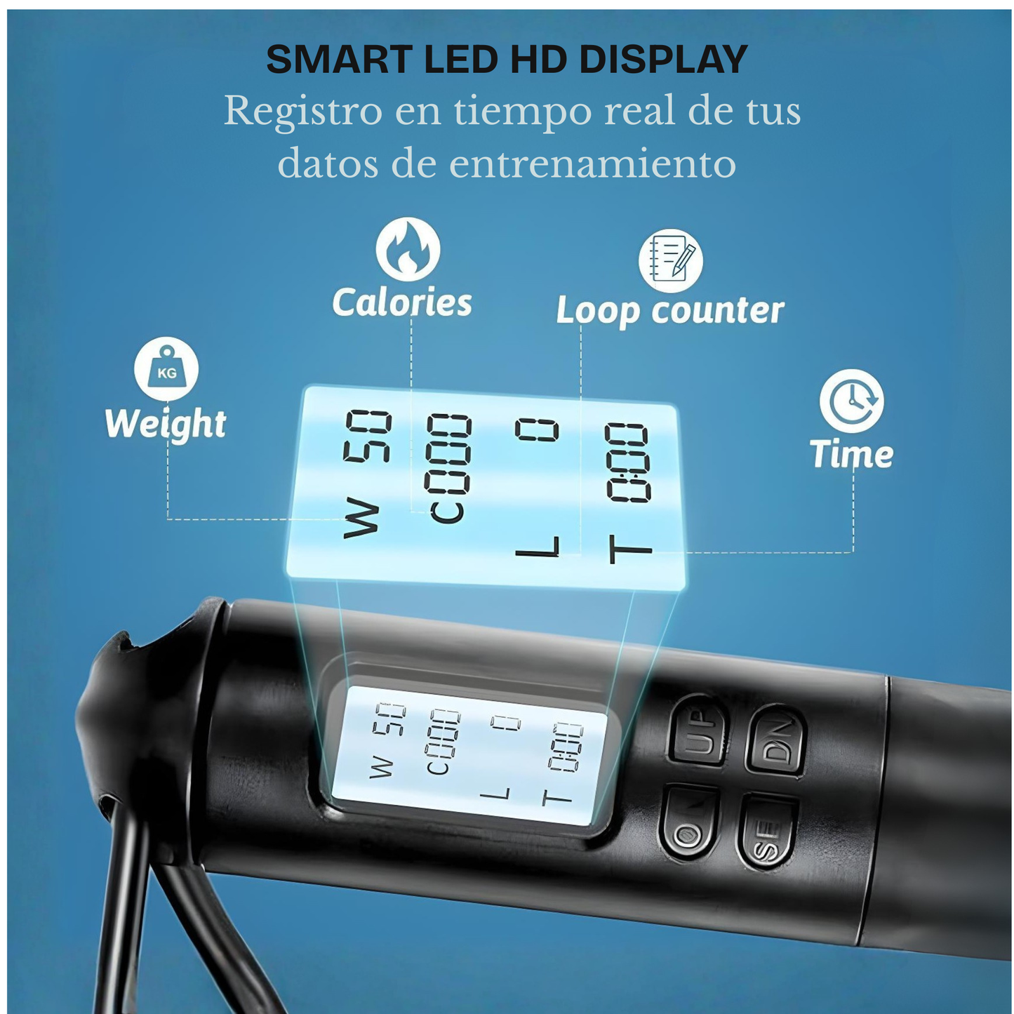 Smart Gravity Ball Jump Rope - Cordless Skipping with Digital Counter, Adjustable Weight for Home/Gym Workouts,Parent-Child Interaction, Valentine'S Day Gift, Birthday Gift